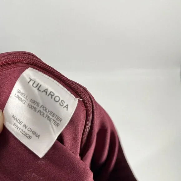 Tularosa Wide Leg Striped Lace Details Belt Sz XS High Rise - Picture 9 of 9